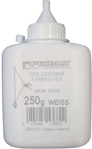 Schlagschnurkreide 250g rot Ku.-Flasche Promat