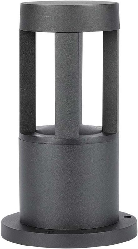 Led Gartenlampe Bodenleuchte 10W cob led Schwarz Farbe h:25cm Naturweiß IP65 - V-tac