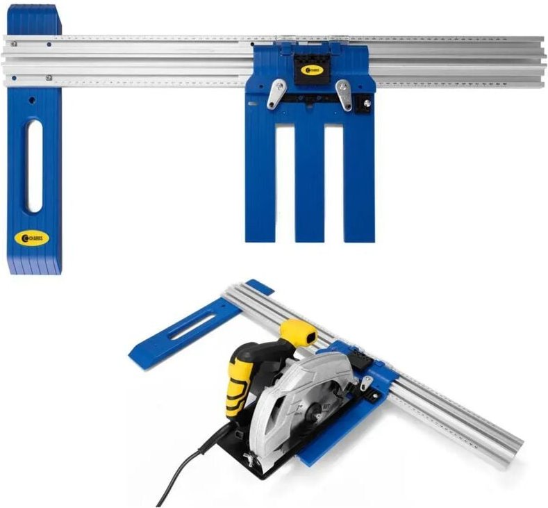 Führungsschiene für Holzbearbeitungsfräser, Kreissägenführung Führungsschiene für Holzbearbeitungsfräser Multifunktional...