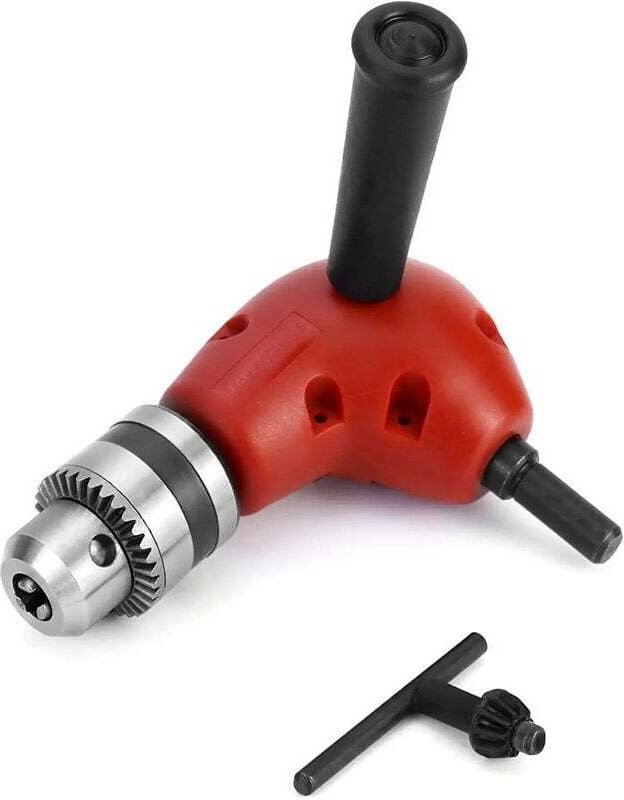 90-Grad-Elektrobohrmaschine, rechtwinklige Verlängerungsverlängerung, Dreibacken-Winkelbohrfutter, Werkzeug für Reparatu...