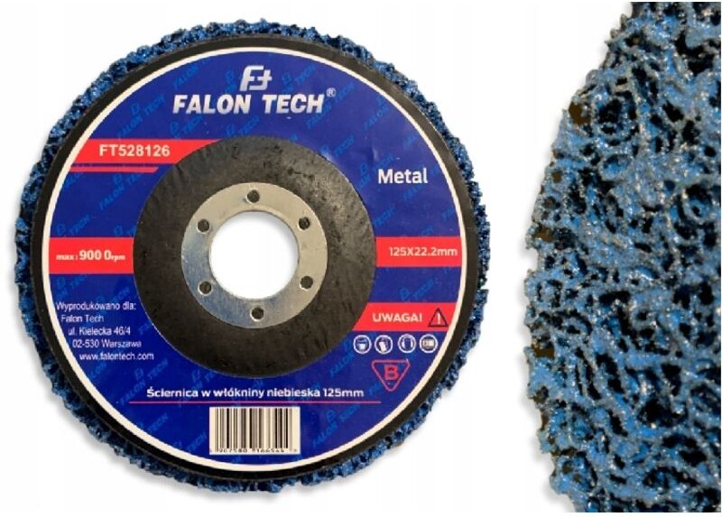 Schleif-Faserscheibe für Rost mit Mozart-Borsten für Schleifer 125mm