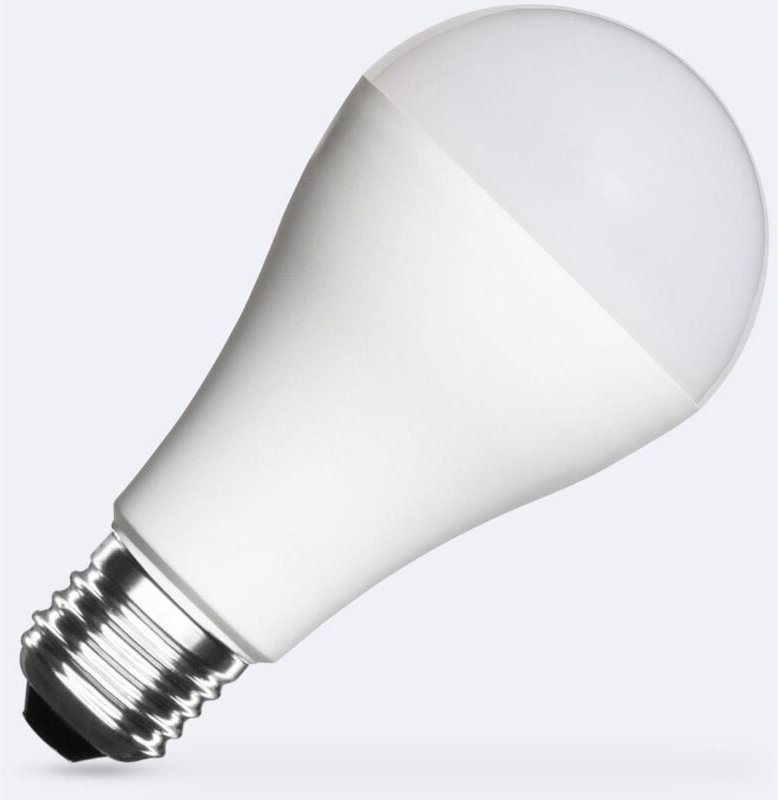 Efectoled - LED-Glühbirne Dimmbar E27 18W 1800 lm A65 No Flicker 3000K Warmweiß