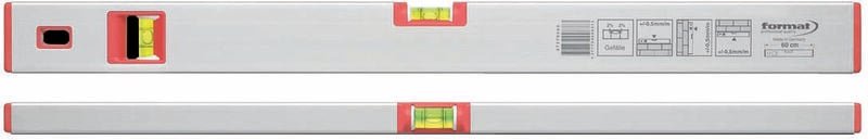 Leichtmetall-Wasserwaage 30 cm - Format