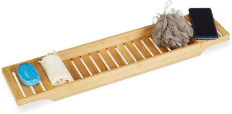 Bamboo bath tray