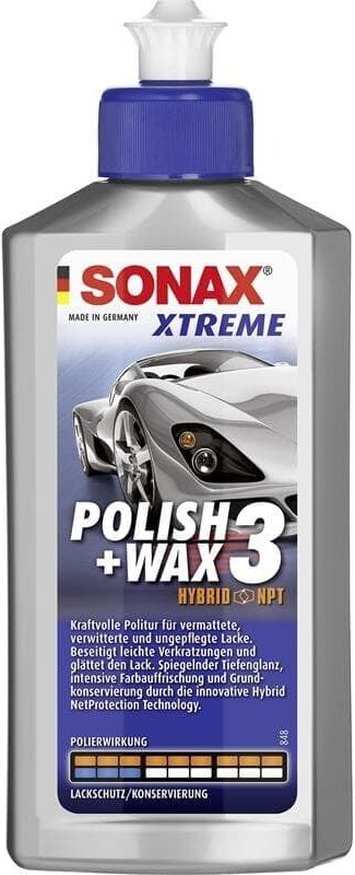 FP - Sonax Xtreme Polish + Wax 3 Nano Pro 250ml Autopflege