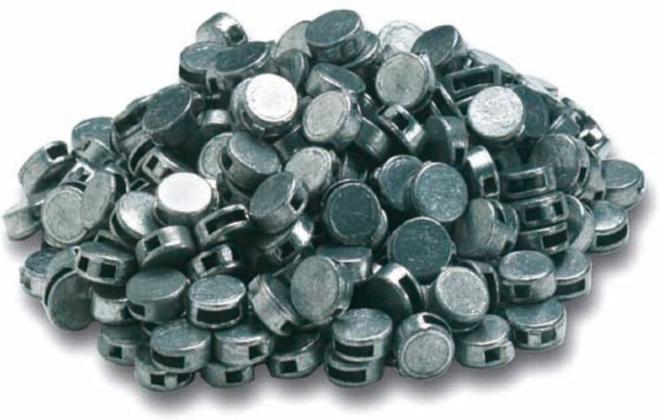 Cimco Bleiplomben 8mm,ca.850 Stück 140750 850 Stk