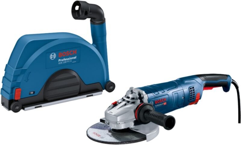 Thumbnail - Bosch - Professional Combi-Set: Winkelschleifer gws 24-230 jz + Absaughaube gde 230 fc-s