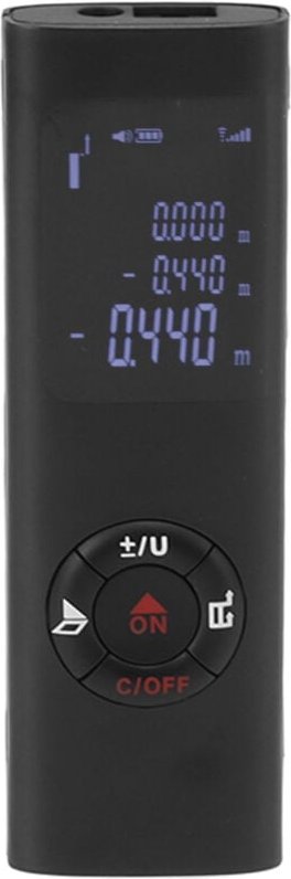 Ugreat - Hochpräziser tragbarer Laser-Entfernungsmesser, maximale Messentfernung 40 m