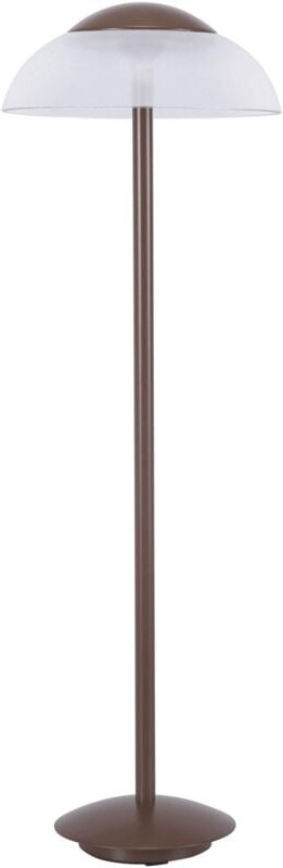 Forlight - Eclipta ii baliza exterior en color marrón con led blanco cáildo 3000K