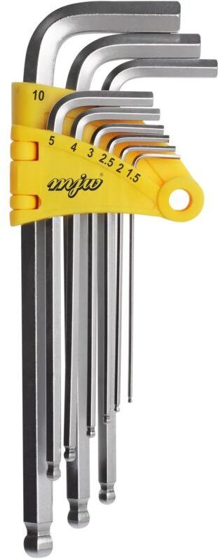 MJW HEX Inbusschlüsselsatz mit Kugel