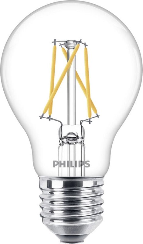 Philips - led 77213001 led eek f (a - g) E27 Glühlampenform 7.5 w, 3 w, 1.6 w = 60 w, 30 w, 16 w Warmw