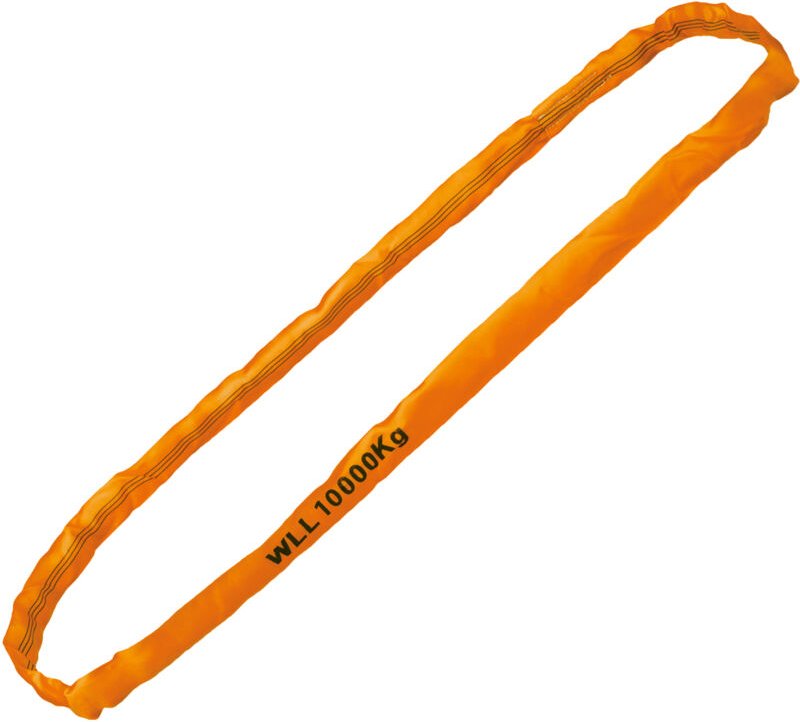 Rundschlinge, WLL 10000 kg, Orange Länge 6 m