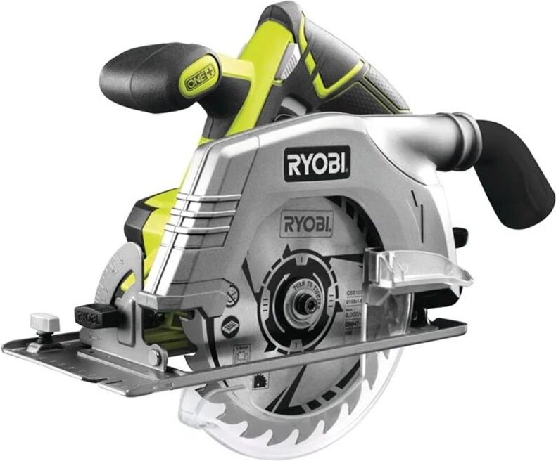 Ryobi - R18CS-0 Kreissäge, 18 v, one+ Akku, 165 mm, 52 mm, 4700 U/min (nur Gehäuse)