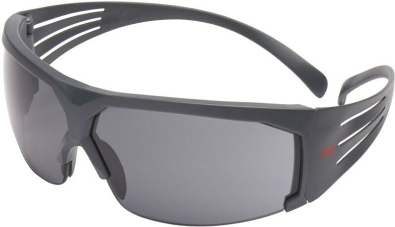FP - 3M SecureFit SF602SGAF Schutzbrille mit Antibeschlag-Schutz Grau