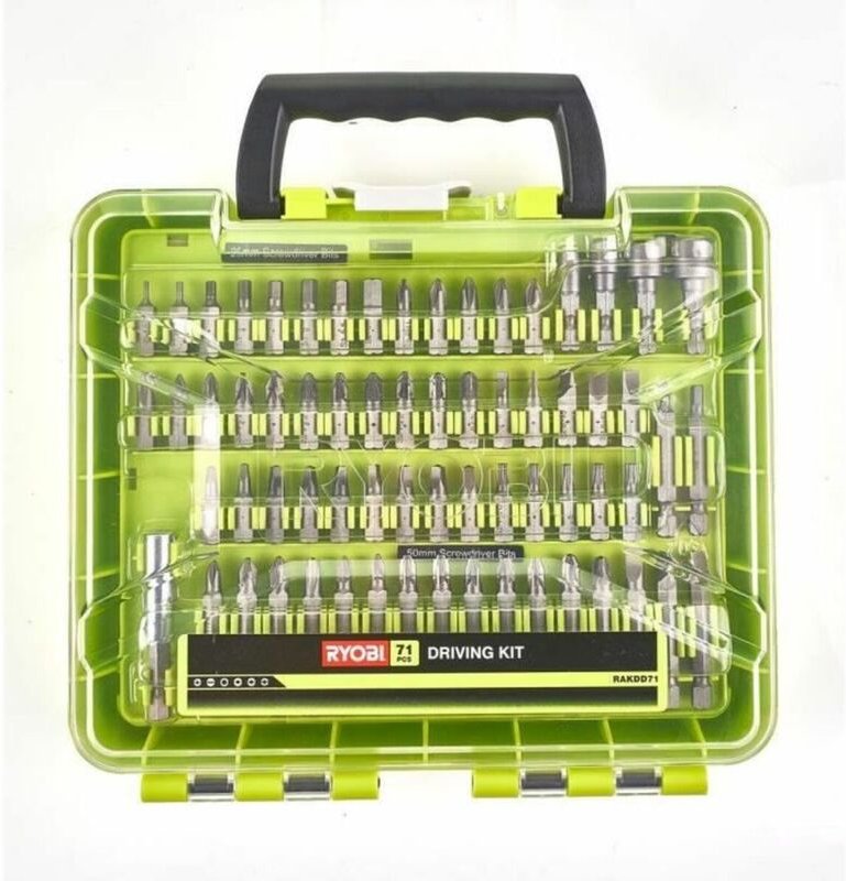 Satz Bohrer Ryobi (71 Stücke)