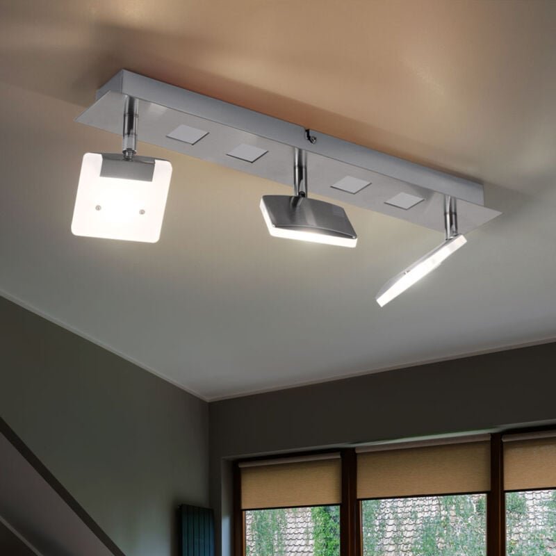 Led Decken Strahler beweglich Spiegel Beleuchtung Acryl Leuchte