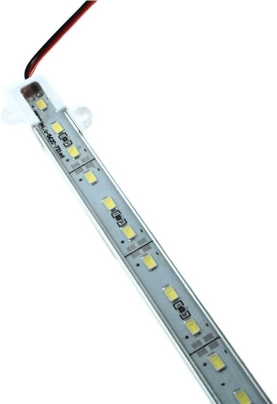 Trade Shop - LED-Streifen Aluminiumprofil Wasserdicht IP67 1 Meter 72 led 5630 18w -