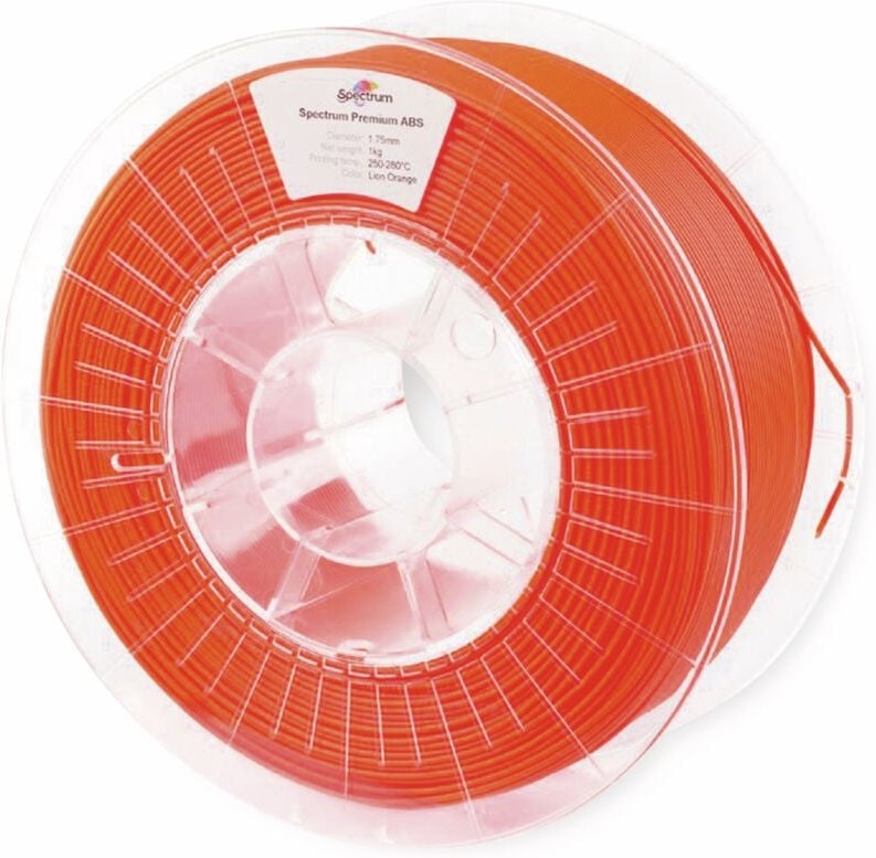 3D Filament smart abs 1.75mm lion orange 1kg - Spectrum