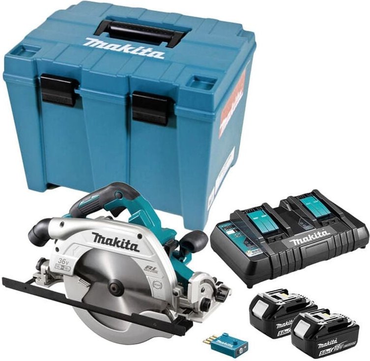Thumbnail - Kreissäge 36V LXT Ø235 mm (2x5,0 Ah) mit AWS-Modul - MAKITA DHS900PT2U