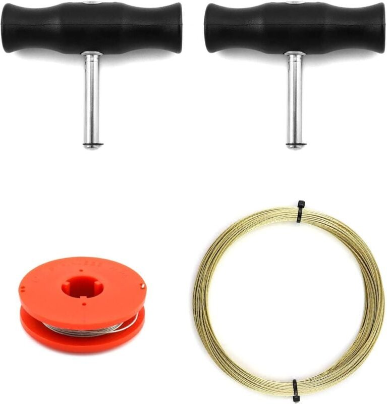 Auto Windschutzscheiben Entfernungswerkzeug, mit Fensterglas Schneidedraht und Griffen