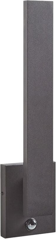 Thumbnail - Außenwandleuchte led Schwarz Metall 46 cm mit Bewegungsmelder Modern Rechteckig Lang Beleuchtung für Außen Draußen Terra...