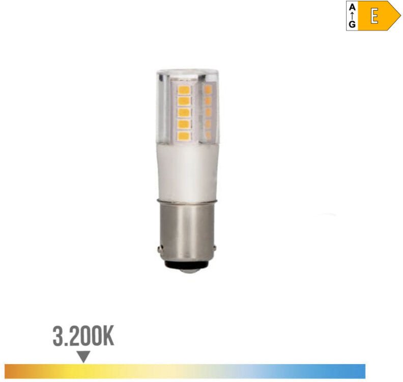 EDM - led Bajonettlampe B15D 5,5 w 650 lm 3000 k warmes Licht Ø18 x 57 mm