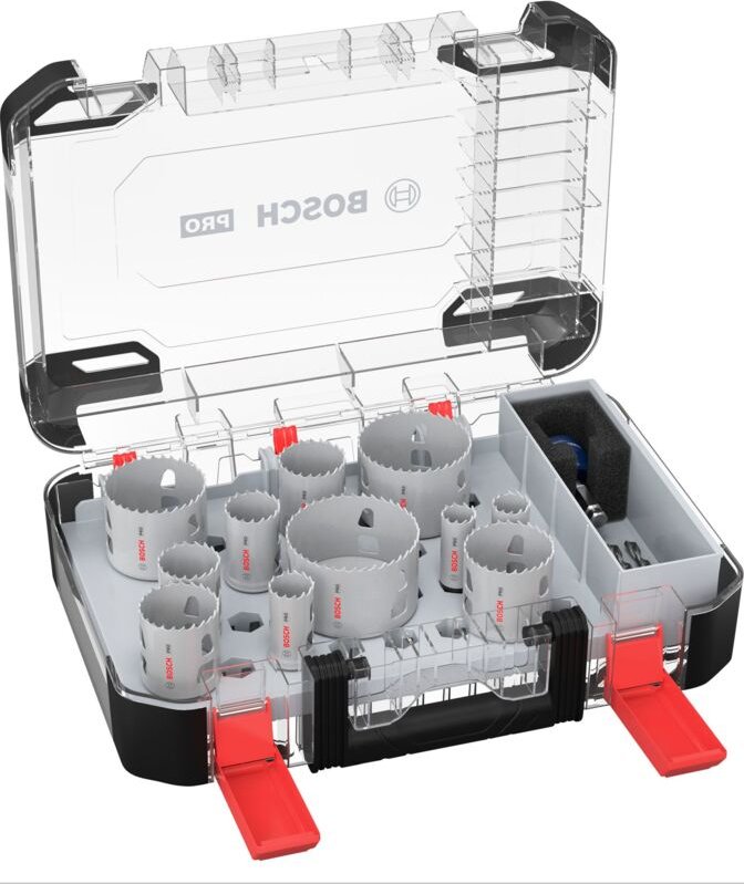 Bosch - pro Multi Material pc Plus Lochsägen-Set, 20, 68, 76 mm, 14-tlg.
