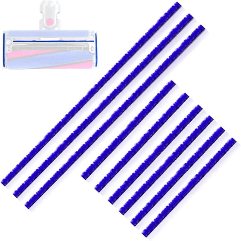 Lntyq weiche Plüschstreifen für Dyson V6 V7 V8 V10 V11 V12 V15 DC58 DC59 DC62 DC72 DC74 Staubsauger, weiche Ersatzteile ...
