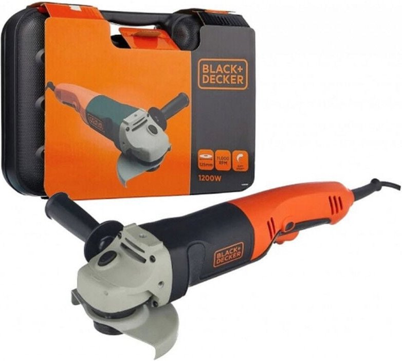Black & Decker KG1202K Winkelschleifer 12,5 cm 11000 rpm 1200 w