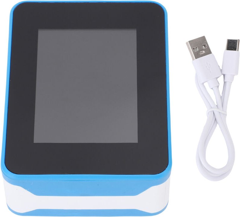 Eosnow Luftqualitätsmonitor 10IN1 Innentemperatur- und Luftfeuchtigkeitsdetektor Multifunktionstester Sensortechnologie ...