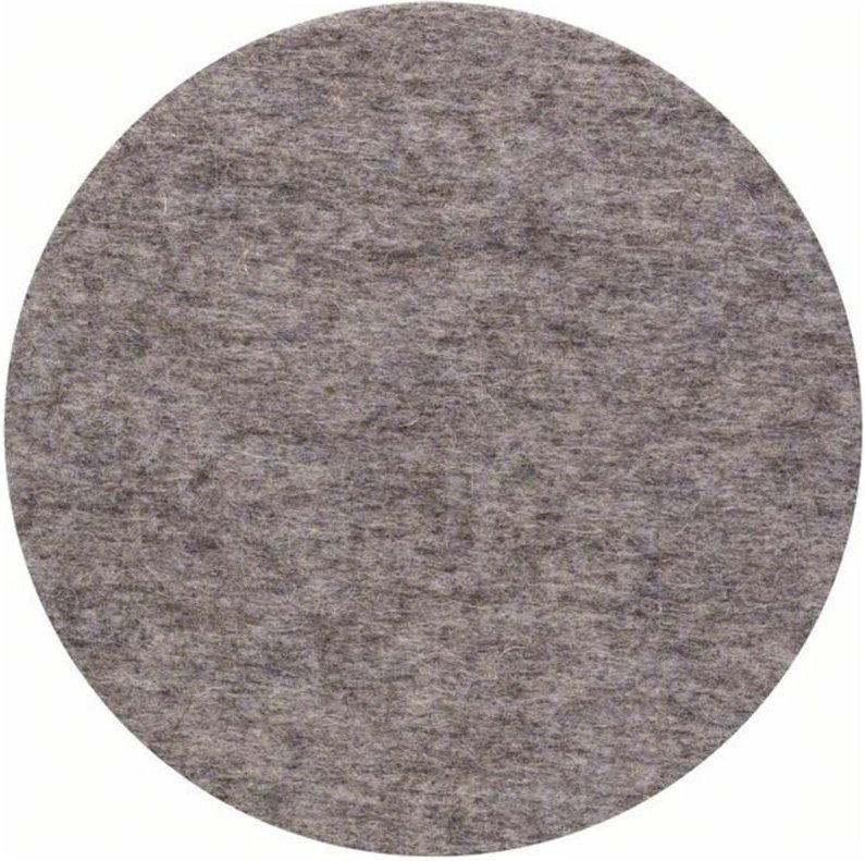 Polierfilz für Exzenterschleifer, hart, Klett, 160 mm, 2er-Pack - Bosch