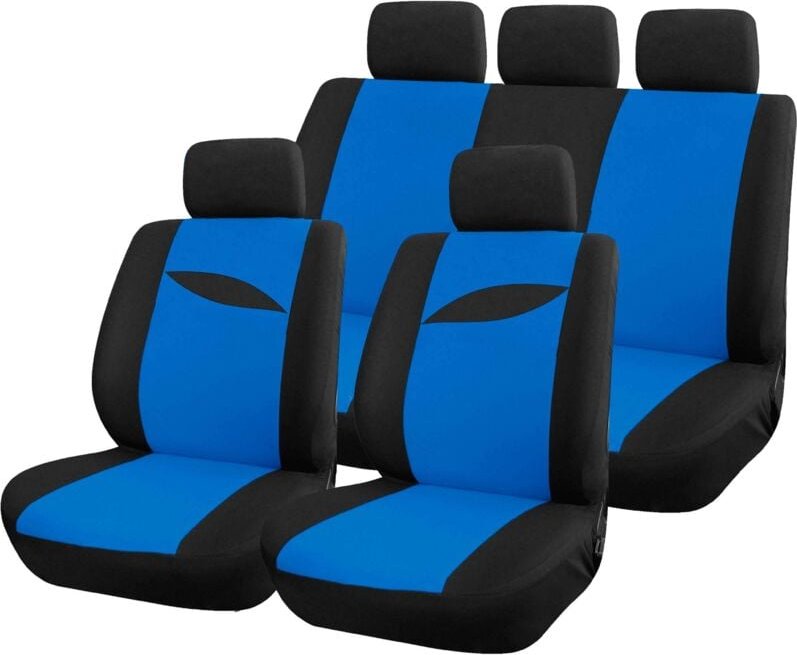 Thumbnail - Universelle blaue Autoschutzhülle 9 Stück