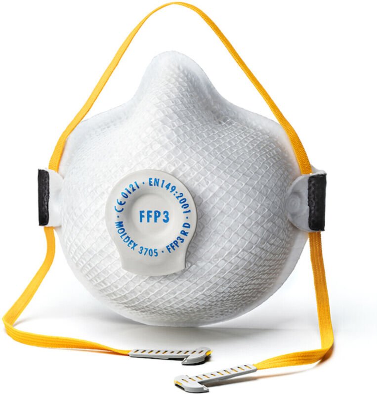 Thumbnail - FP - moldex Atemschutzmaske 3705, Klimaventil, f 3 r d 8 Stk