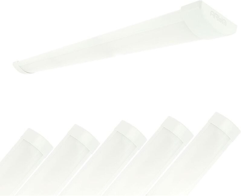 Arum Lighting - 6 extraflache LED-Lichtleisten line 16W IP40 1800Lm 60cm Farbtemperatur: 4000K neutralweiß
