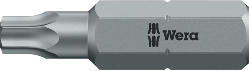 Bit zähhart 1/4 din 3126 C6,3 T15x25mm Wera