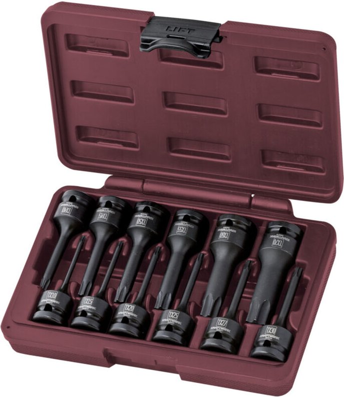 TX-Schlag-Stecknuss-Satz 12-tlg.
