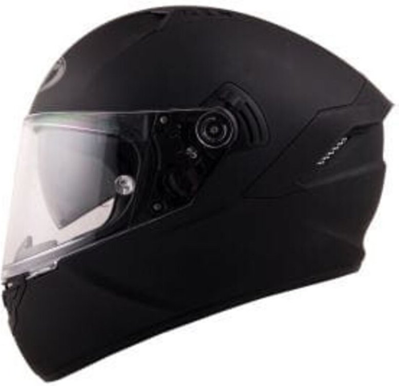 KYT NF-R Motorradhelm, matt schwarz, Größe S