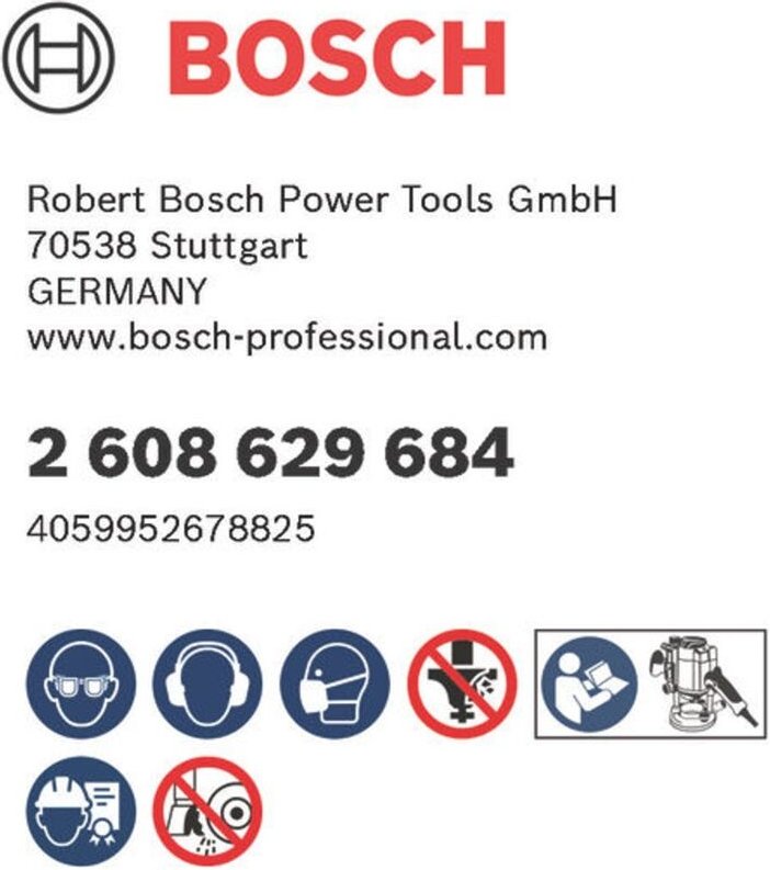 Bosch pro T-Nutfräser, ø 13,5 × ø 8,6, Schaft 8 mm
