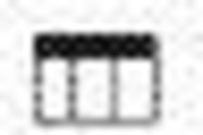 1500 ED-70 k Distanzmodul leer, 475x77x40 mm