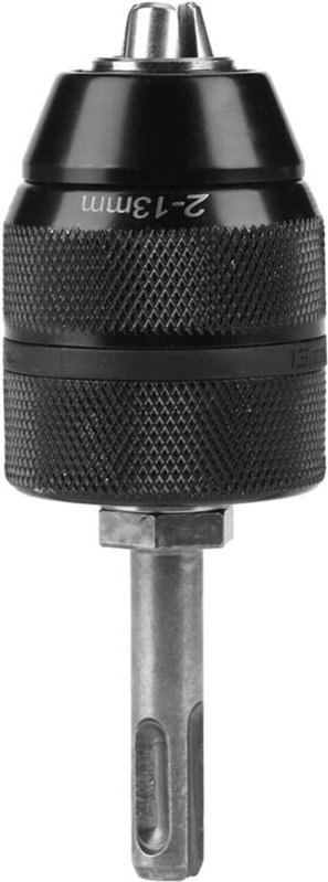 Tigrezy - SDS-Bohrfutter, Bohrfutter, 2-13 mm 1/2-20UNF mit SDS-plus-Werkzeugadapter, 3-Backenfutter-Schnellwechsel-Umrü...