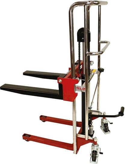 Matisère - Mini-Hydraulikstapler - Tragfähigkeit 400kg - Hub 90 bis 1200mm - 300284