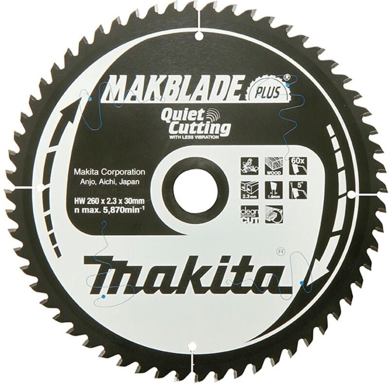 Thumbnail - Makita Sägeblatt MAKBLADE 255x30x40Z