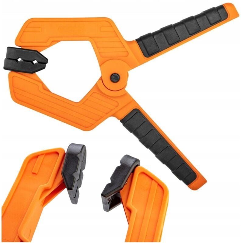 Zimmermanns-Federzwinge, Werkstatt, stark, schwere Ausführung, 3"" 75 mm