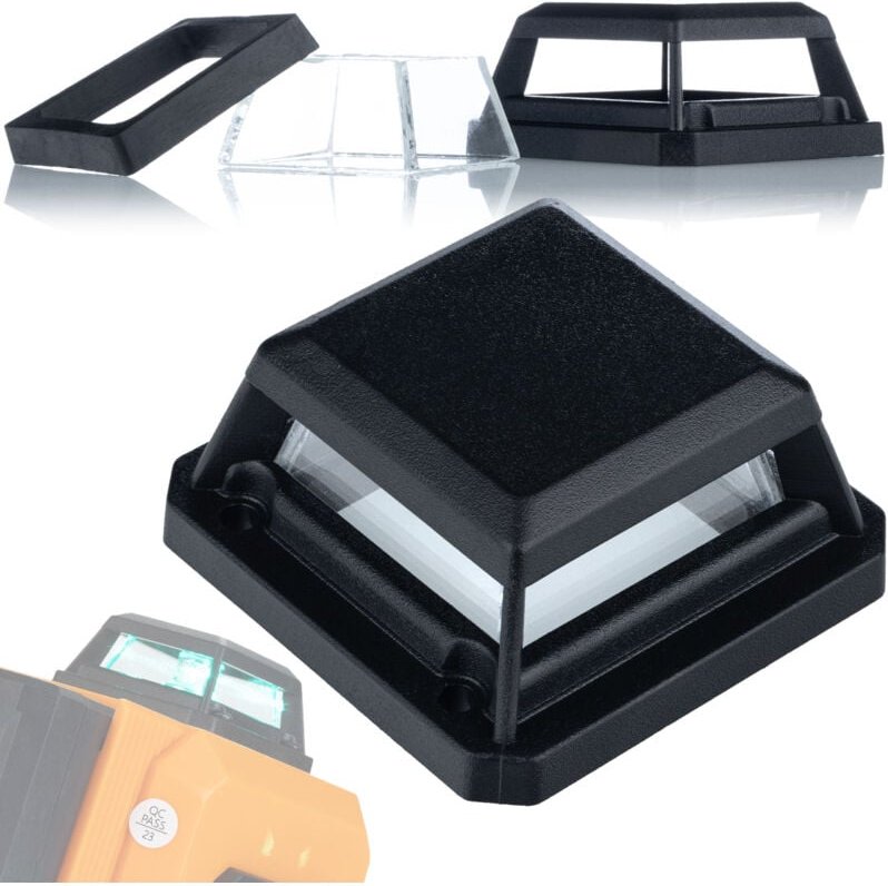 Glas zum Schutz des Laserpendels