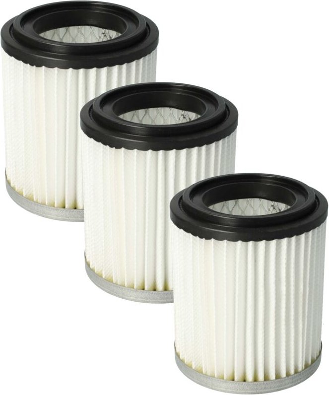 vhbw Filterset 3x Staubsaugerfilter kompatibel mit Grafner 20 L - A 17307 / 17534, 20l A15743 Aschesauger - HEPA Filter ...