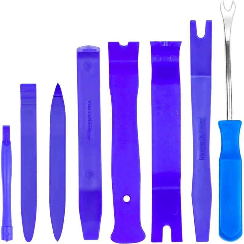 8-teiliges blaues Werkzeug zum Entfernen von Autoverkleidungen, Werkzeuge für Autoverkleidungen, Installateur für Kunsts...
