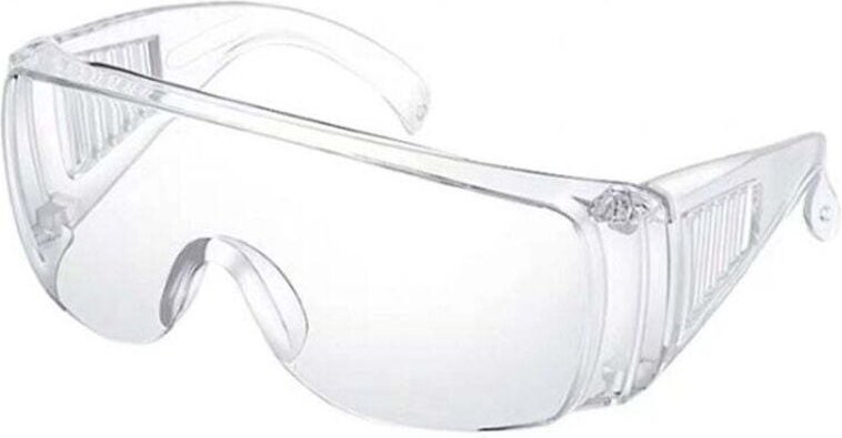 Winddichte Sonnenbrille mit Lamellen, transparente Schutzbrille für Radfahrer, beständig gegen Stöße, Staub, Beschlag, T...