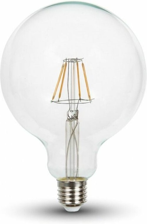 LED-Glühbirne E27 6W G125 Glühfaden 6400K - V-tac