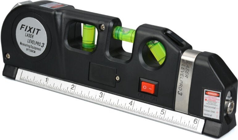 Thumbnail - Laser-Horizontallinien-Werkzeug, multifunktionales Laser-Nivelliergerät, Standard-Absehen-Laser-Nivellierstrahl-Werkzeug...