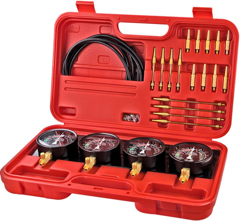 Dema - Vergaser Synchrontester 4 Uhren Synchronuhren Synchrontestgerät Vergaseruhren